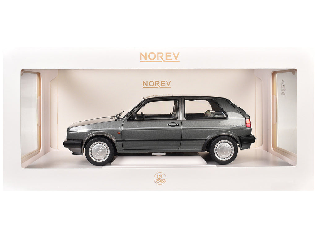1989 Volkswagen Golf Champion Gray Metallic 1/18 Diecast Model Car by Norev-2