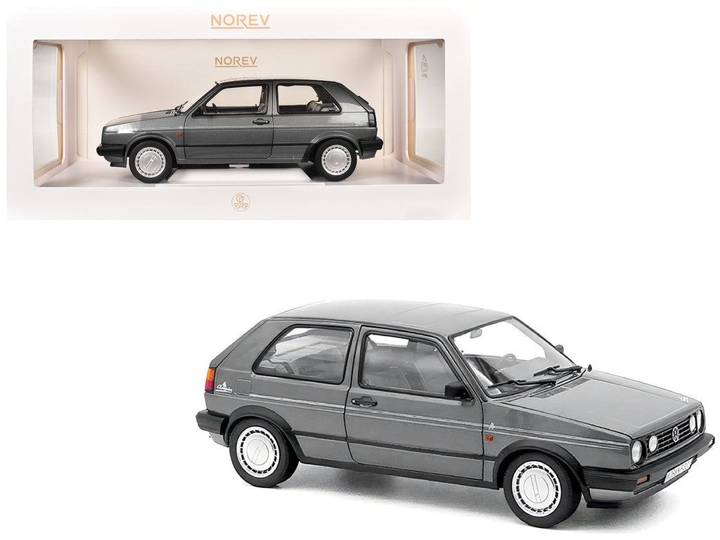 1989 Volkswagen Golf Champion Gray Metallic 1/18 Diecast Model Car by Norev-0